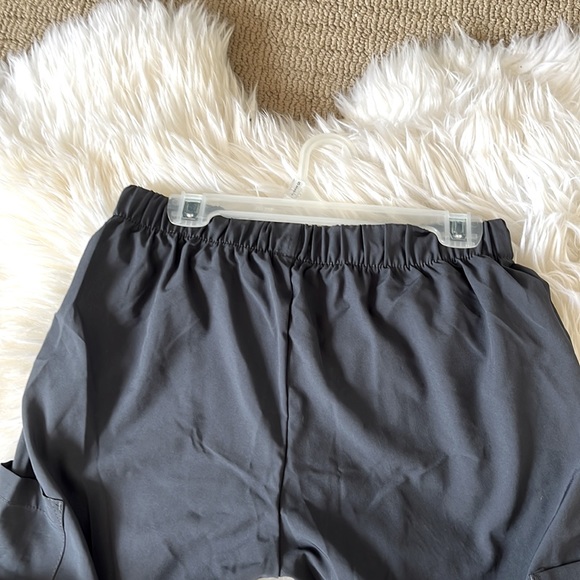 Grey/navy cargo style joggers size XS - Picture 3 of 3